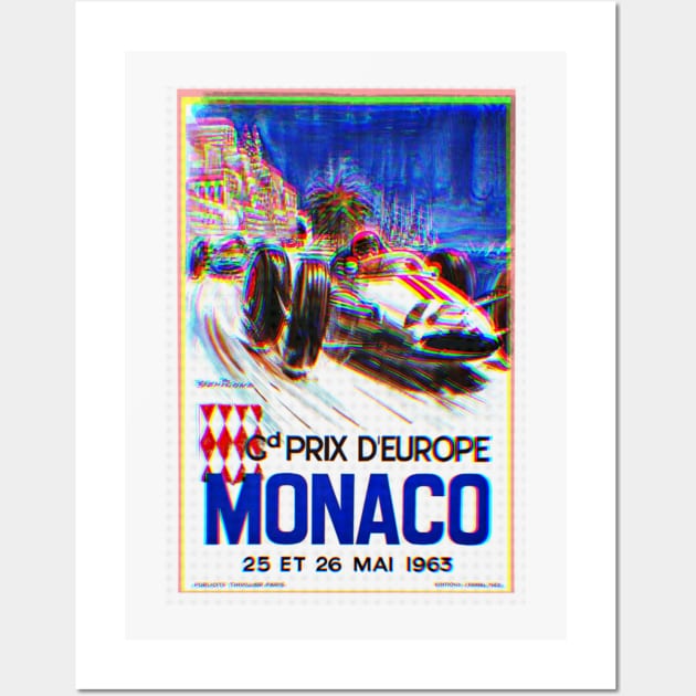 Monaco F1 Wall Art by Sofyld